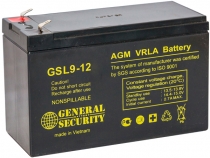 Аккумулятор 12В 9А/ч GSL9-12 General Security